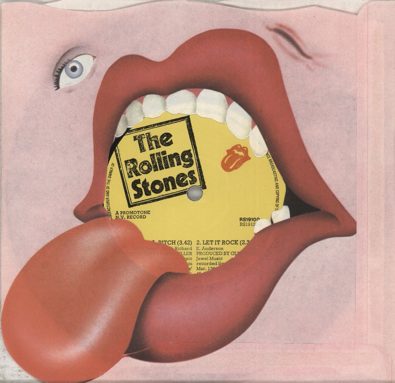 The Rolling Stones Brown Sugar - Solid UK 7