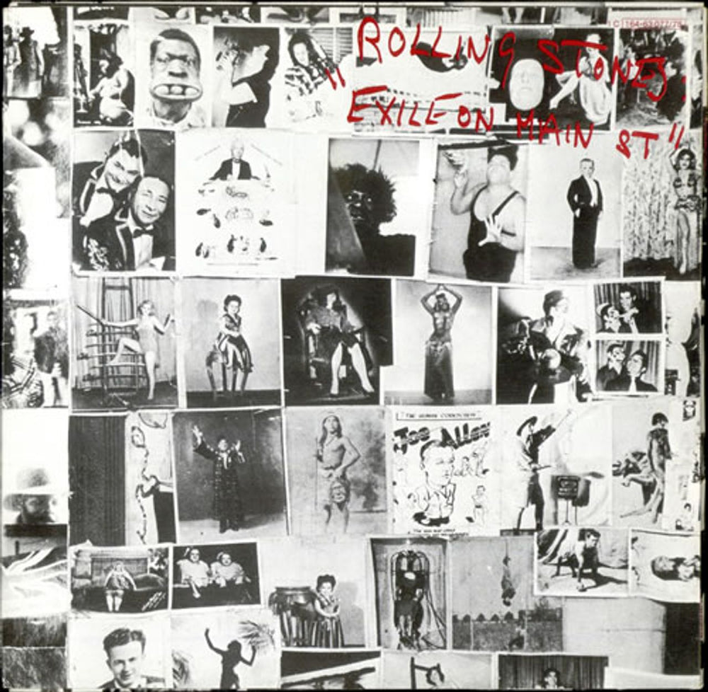 The Rolling Stones Exile On Main St German 2-LP vinyl record set (Double LP Album) 1C164-63077/78