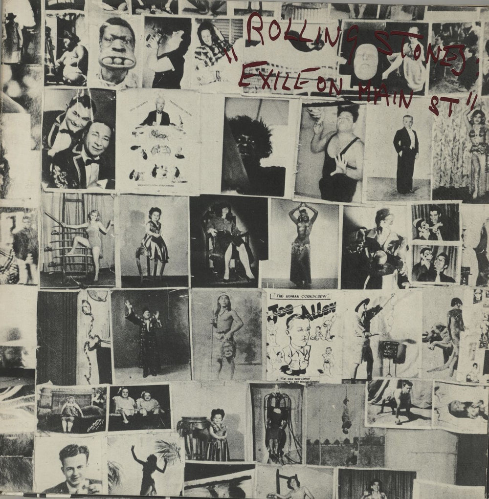 The Rolling Stones Exile On Main St + Inners - VG UK 2-LP vinyl record set (Double LP Album) COC69100