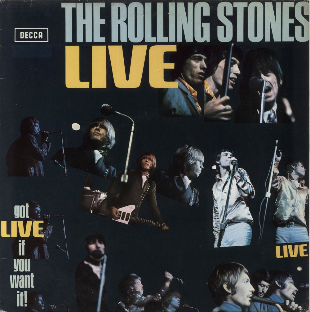 The Rolling Stones Got Live If You Want It Dutch vinyl LP album (LP record) 6835128