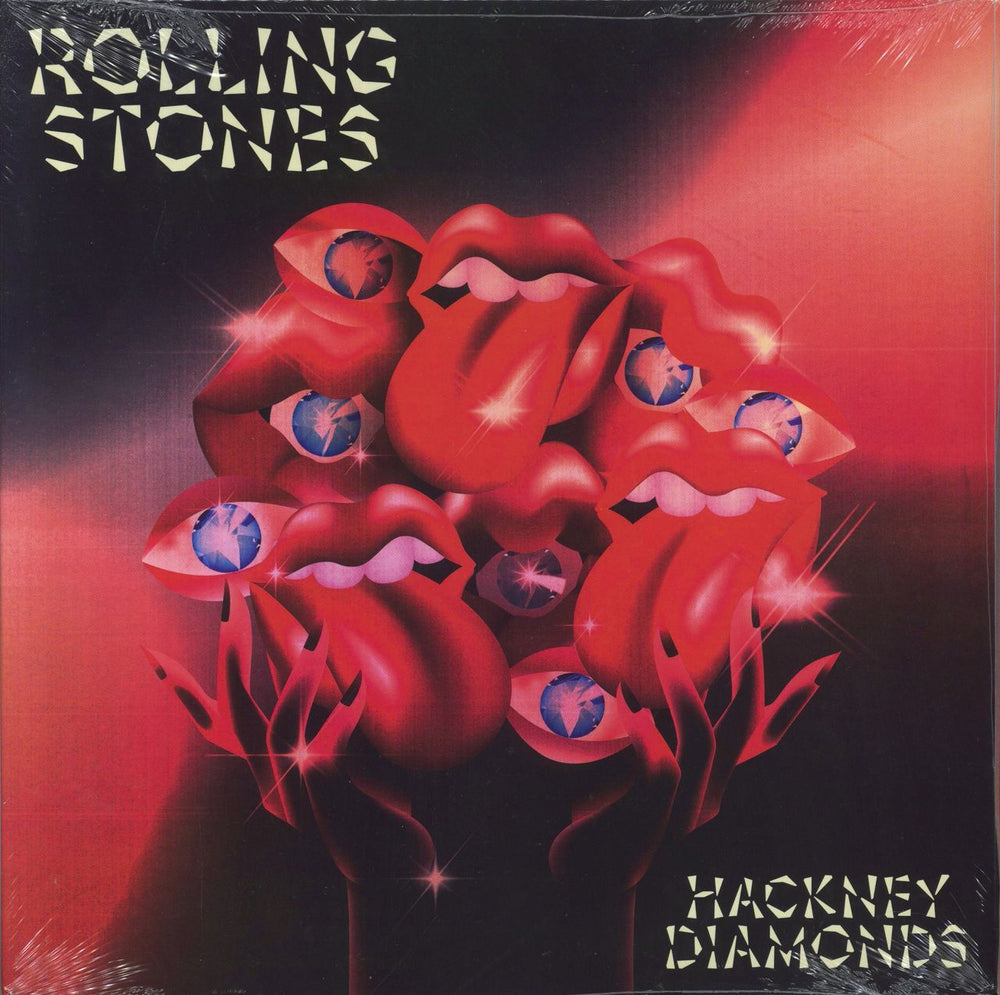 The Rolling Stones Hackney Diamonds - Blue Vinyl & Alternate Cover Artwork - Sealed UK vinyl LP album (LP record) 554645-9