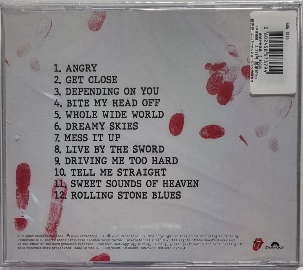 The Rolling Stones Hackney Diamonds: KidSuper Exclusive Edition + Harajuku  Sticker - Sealed Japanese CD album