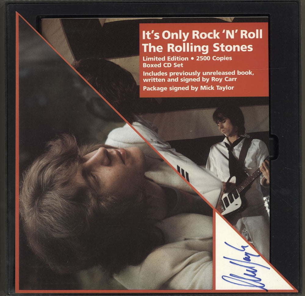 The Rolling Stones It's Only Rock 'N' Roll - Autographed Austrian CD Album Box Set 4502022