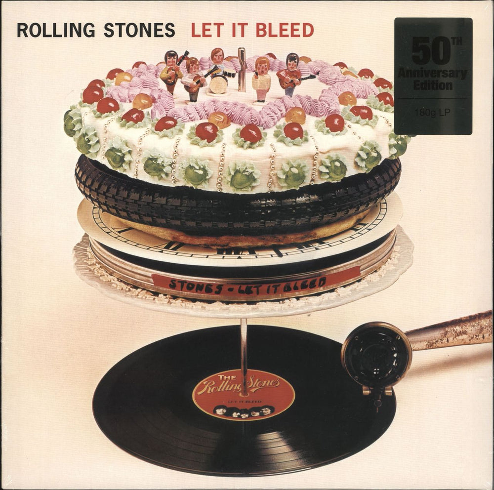 The Rolling Stones Let It Bleed - 50th Anniversary 180 Gram - Sealed UK vinyl LP album (LP record) 8584-1