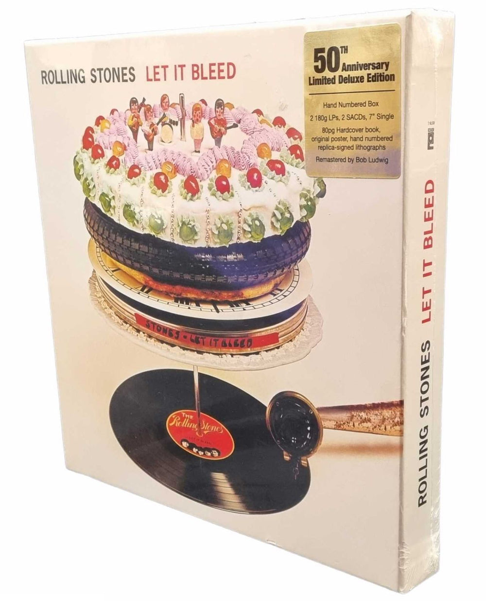 The Rolling Stones Let It Bleed - 50th Anniversary Edition - Sealed UK Vinyl Box Set 8578-1