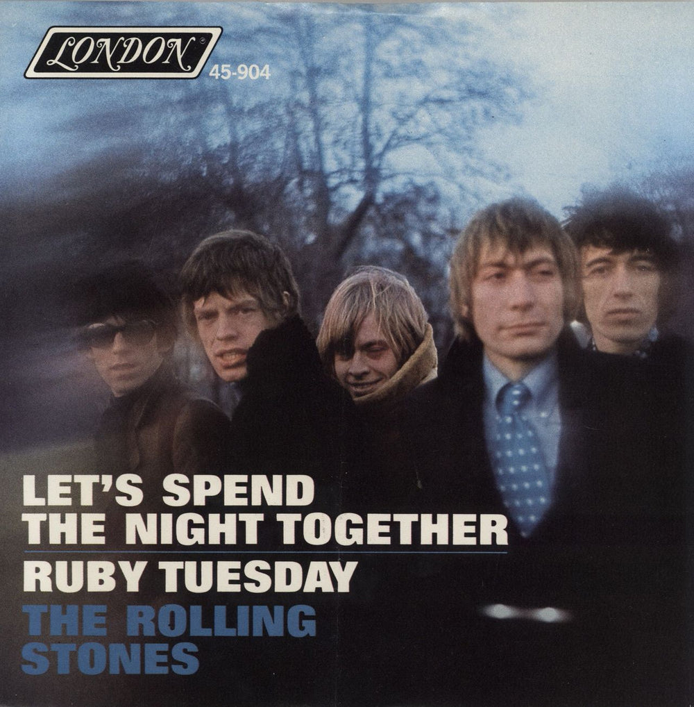 The Rolling Stones Let's Spend The Night Together - Eport P/S US 7" vinyl single (7 inch record / 45) F.12546