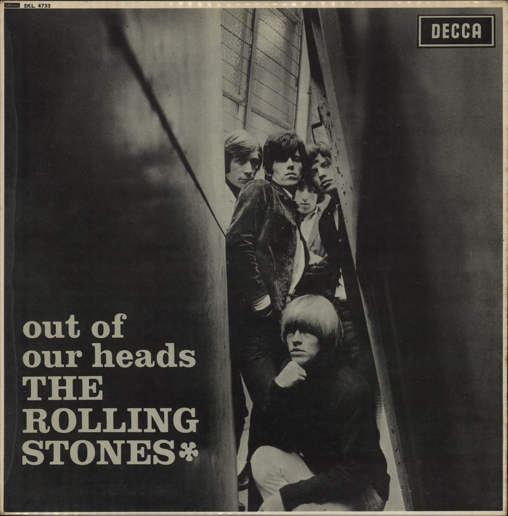The Rolling Stones Out Of Our Heads - 2nd UK vinyl LP album (LP record) SKL4733