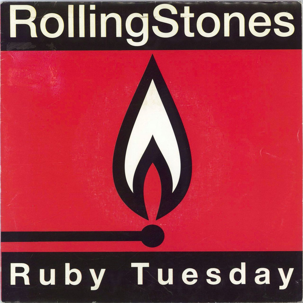 The Rolling Stones Ruby Tuesday Spanish Promo 7" vinyl single (7 inch record / 45) ARIC0024