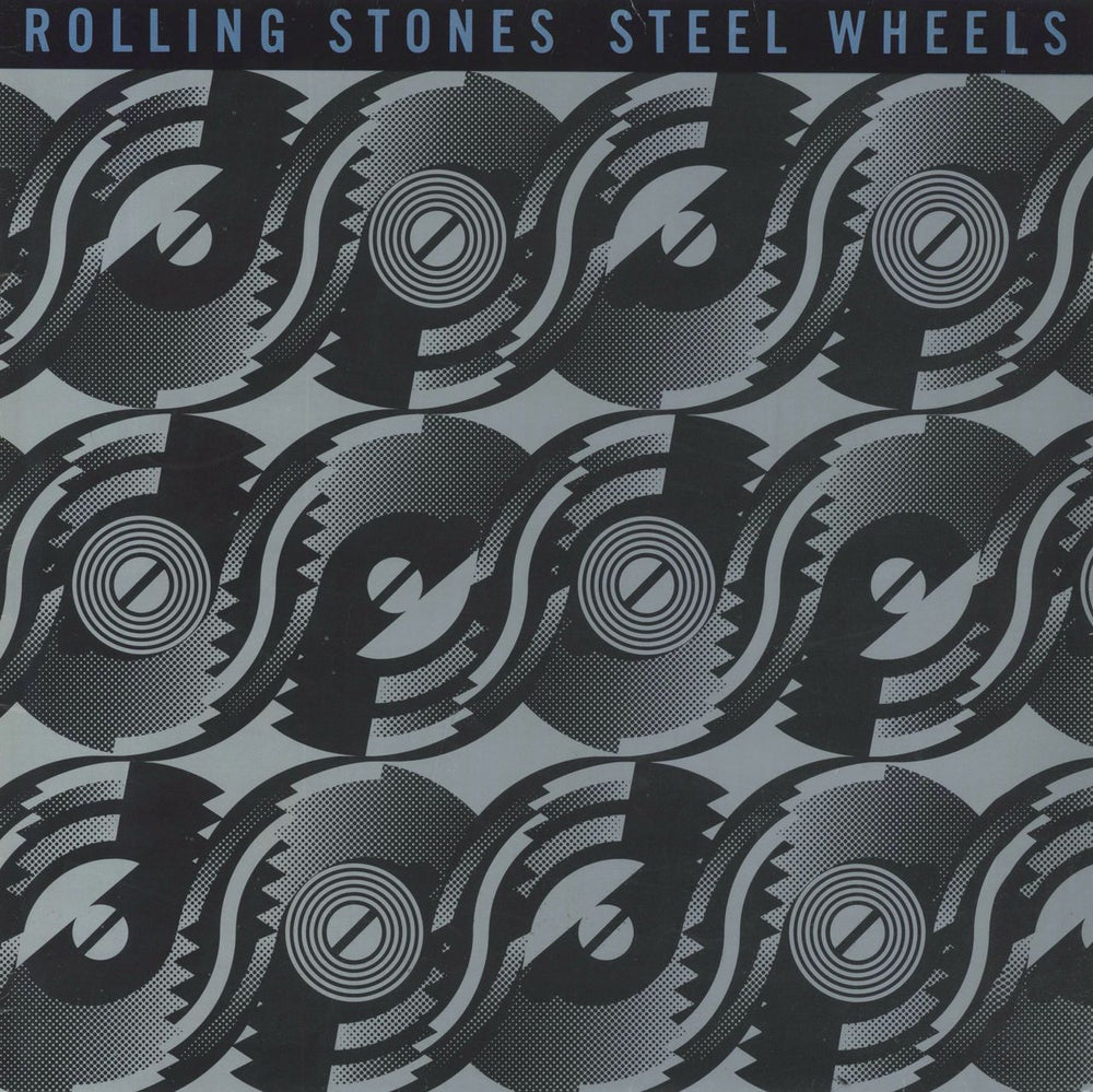 The Rolling Stones Steel Wheels UK vinyl LP album (LP record) 465752-1