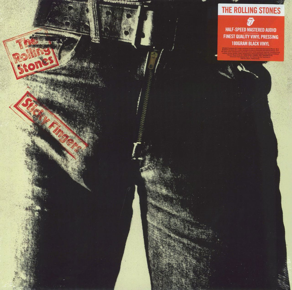 ROLLING STONES★Sticky Fingers UK Rolling The Rolling Stones – Sticky Fingers – Vinyl (Zip, LP, Album + 2
