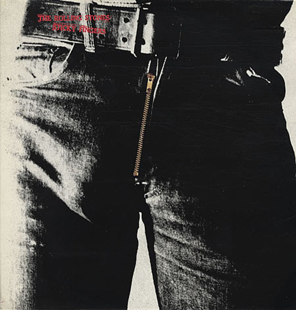 The Rolling Stones Sticky Fingers UK vinyl LP album (LP record) 4501951