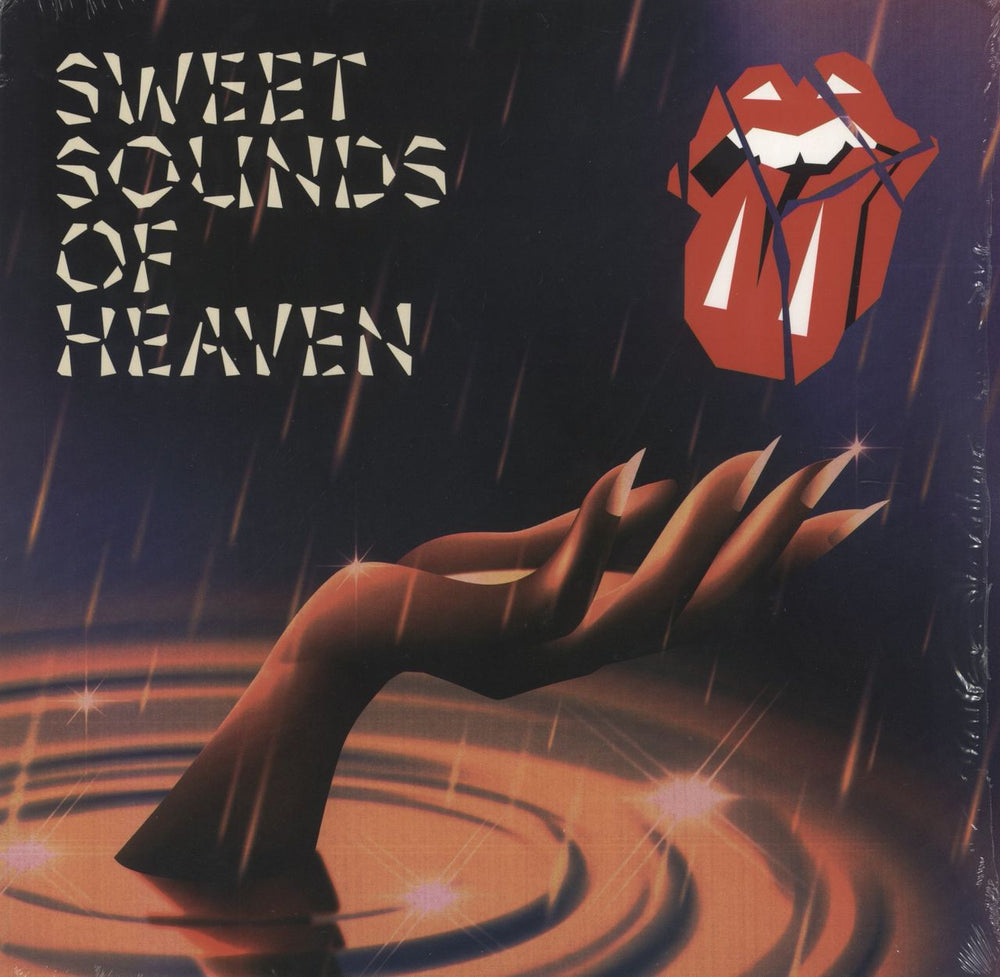 The Rolling Stones Sweet Sounds Of Heaven - One-sided Etched Black Vinyl UK 10" vinyl single (10 inch record) 5546465