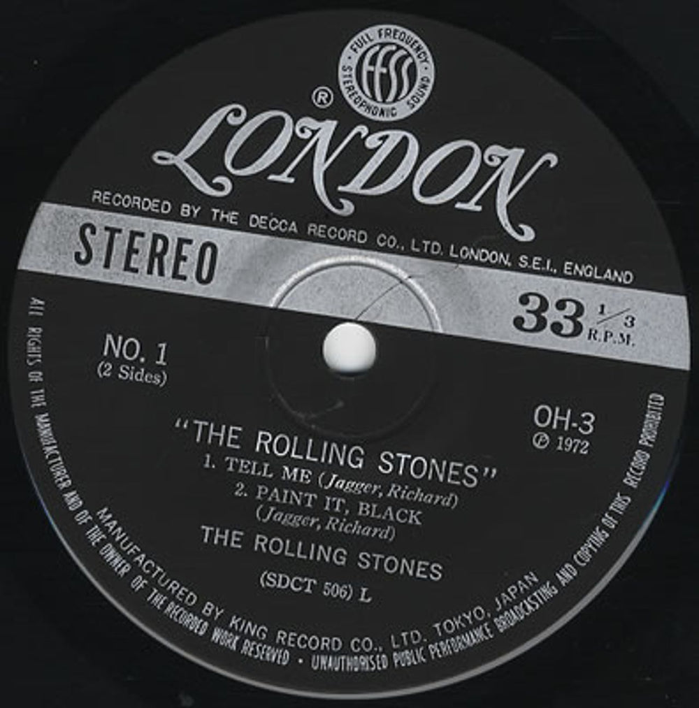 The Rolling Stones Tell Me / The Rolling Stones - Gatefold Sleeve + Obi Japanese 7" vinyl single (7 inch record / 45) ROL07TE381915