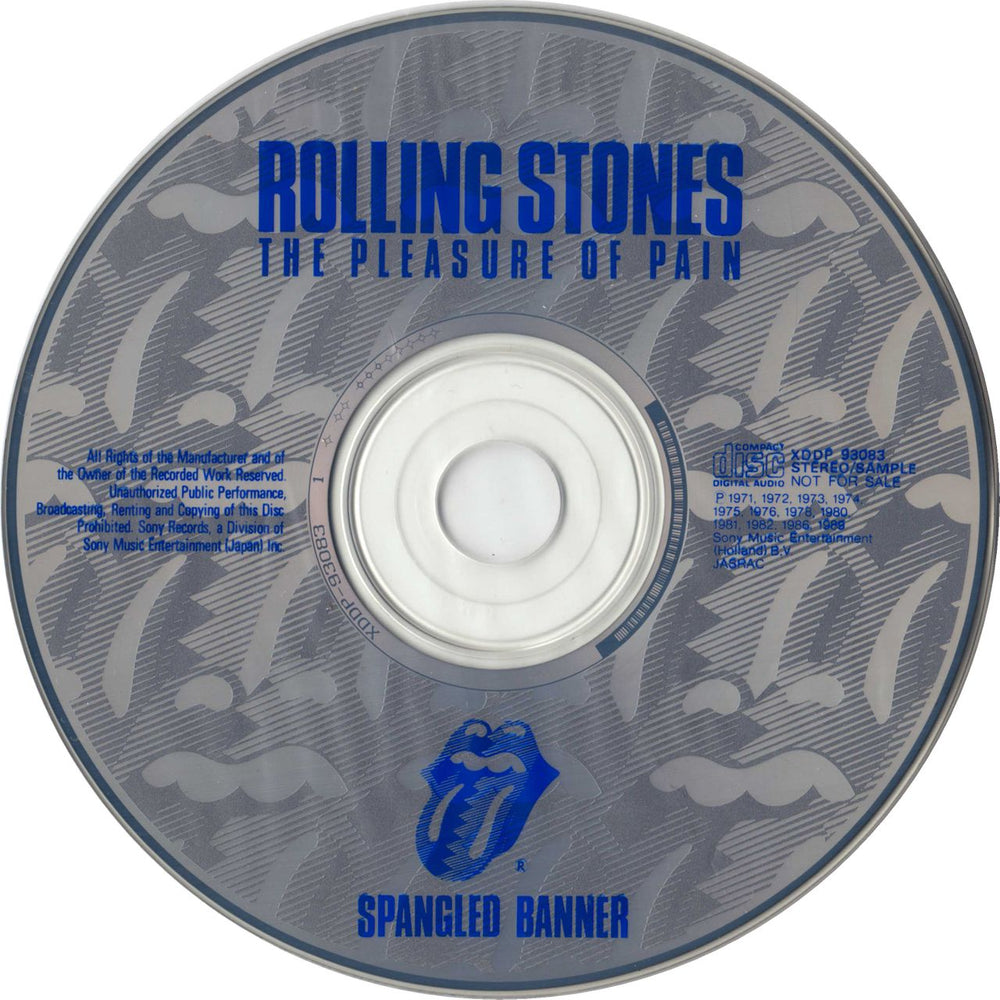 The Rolling Stones The Pleasure Of Pain Japanese Promo 2-CD album 