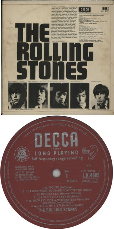 The Rolling Stones The Rolling Stones - 2nd [A] F/B - EX UK vinyl LP album (LP record) ROLLPTH227071