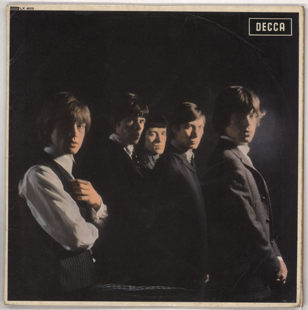 The Rolling Stones The Rolling Stones - 3rd F/B - VG UK vinyl LP album (LP record) LK4605