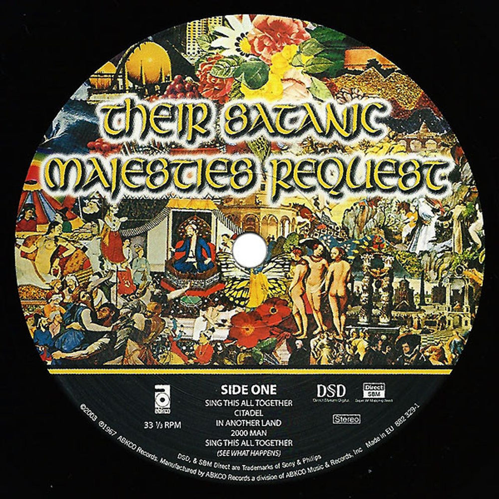 The Rolling Stones Their Satanic Majesties Request - Metallic Sleeve - Sealed UK vinyl LP album (LP record) 042288232919