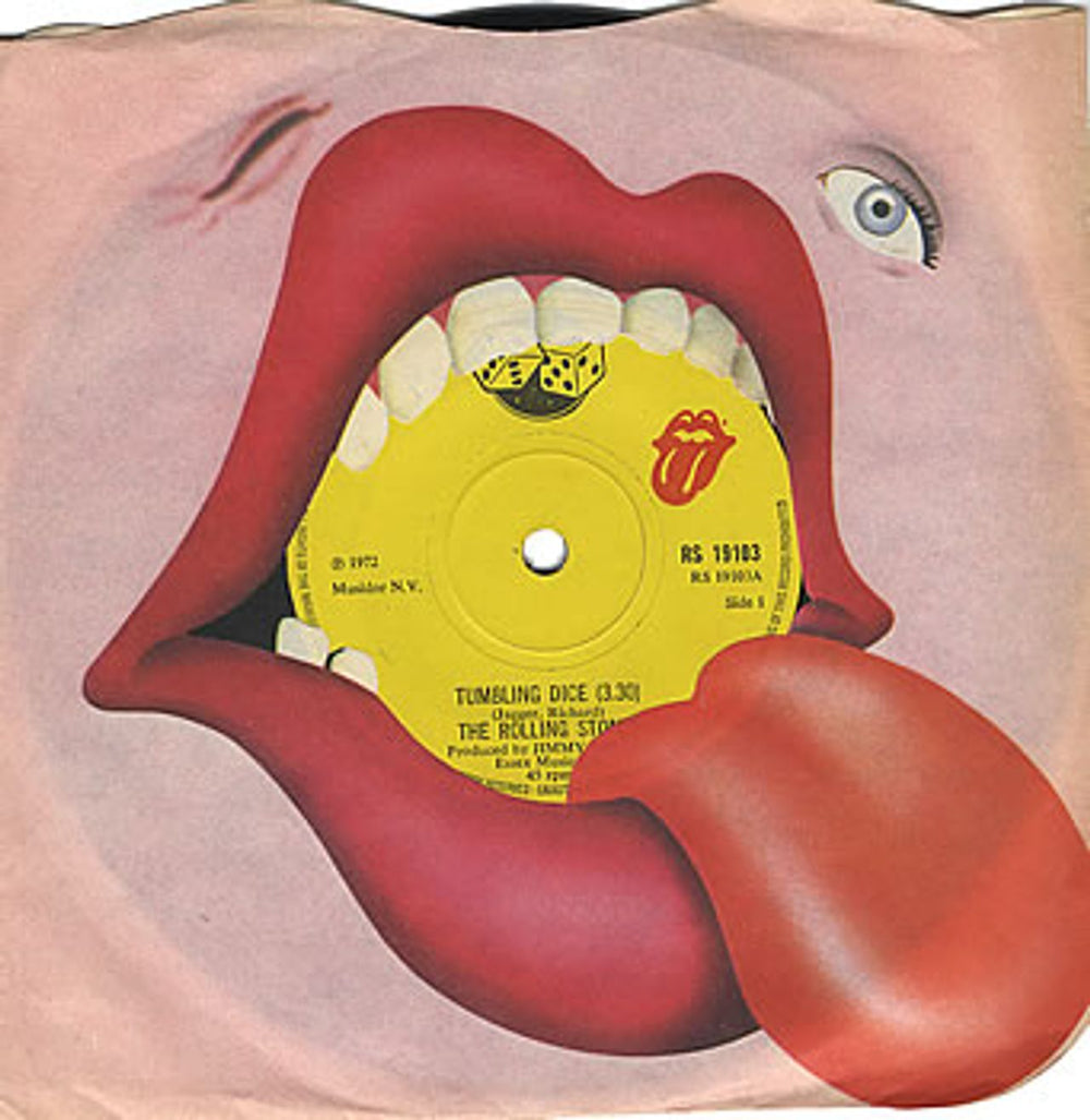 The Rolling Stones Tumbling Dice - Solid UK 7" vinyl single (7 inch record / 45) RS19103