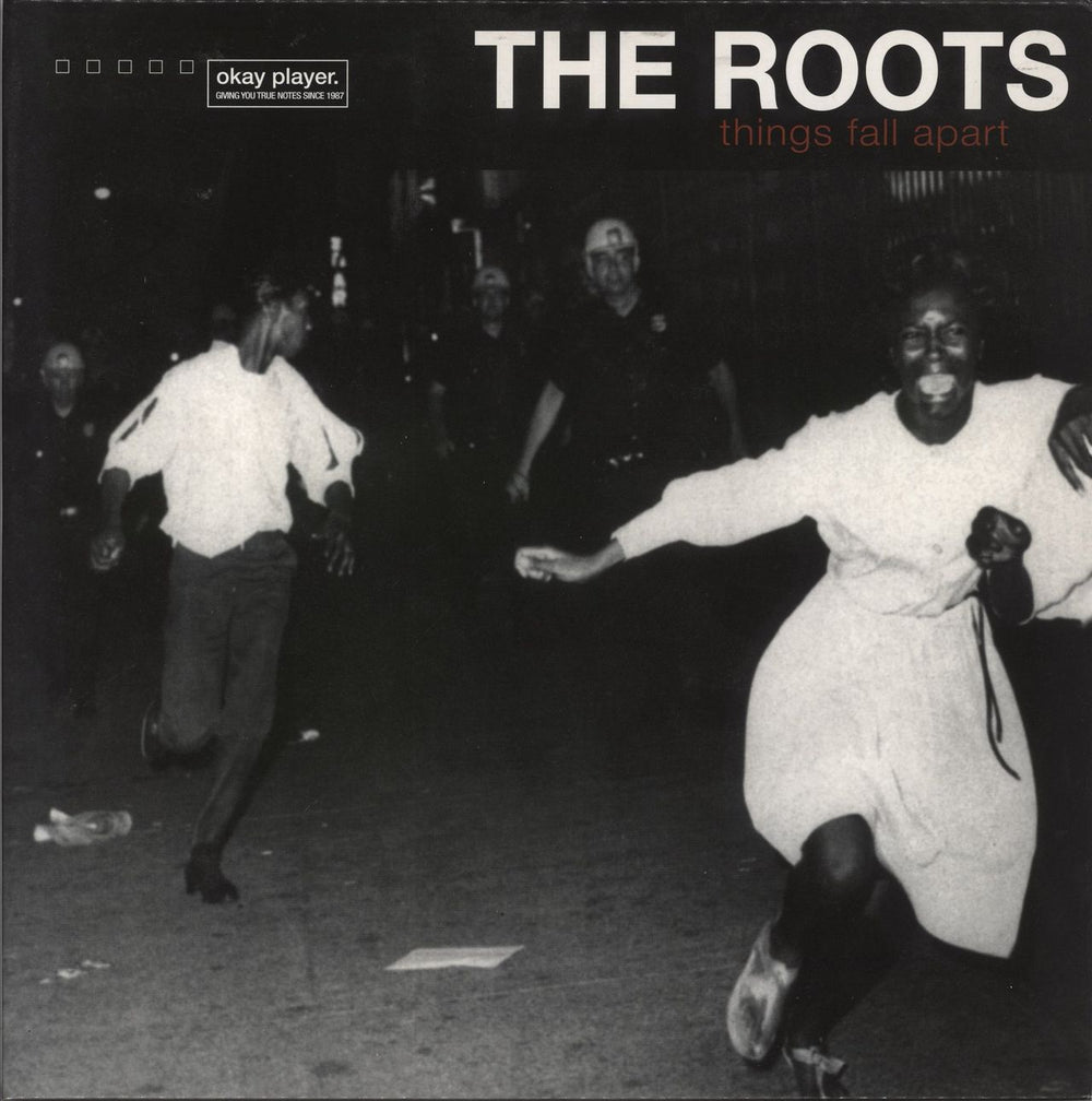 The Roots Things Fall Apart -  Transparent Vinyl UK 2-LP vinyl record set (Double LP Album) MOVLP787