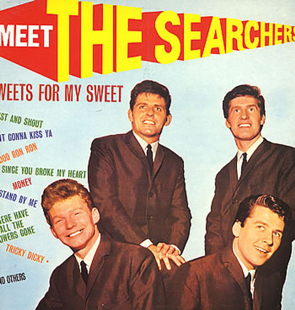 The Searchers Meet The Searchers UK vinyl LP album (LP record) PYL6014