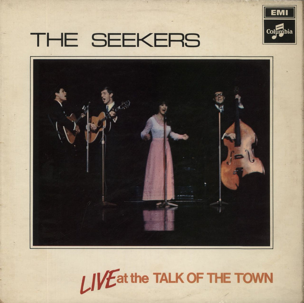 The Seekers Live At The Talk Of The Town - 1st UK vinyl LP album (LP record) SX6278