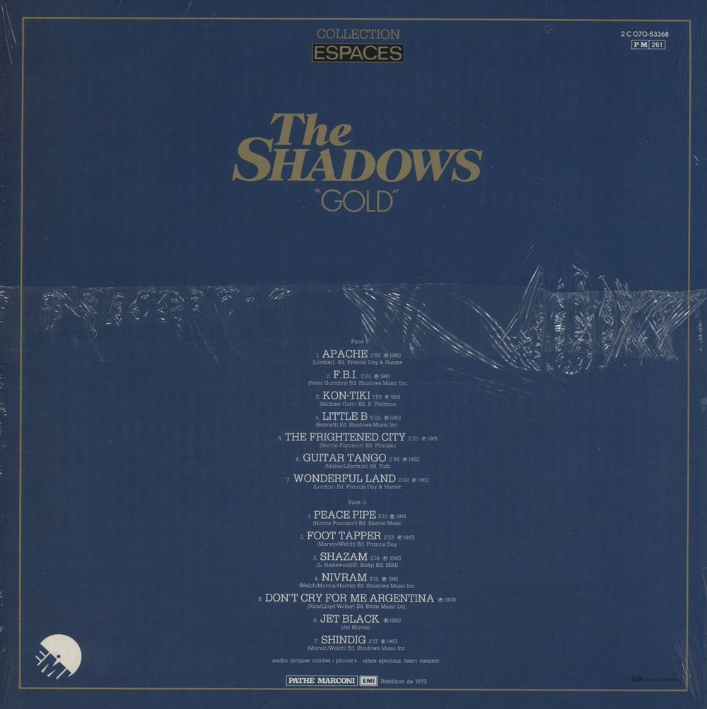 The Shadows Gold - Sealed French vinyl LP album (LP record)
