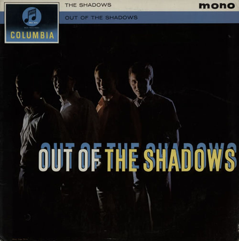 The Shadows Out Of The Shadows - 1st - VG UK vinyl LP album (LP record) 33SX1458