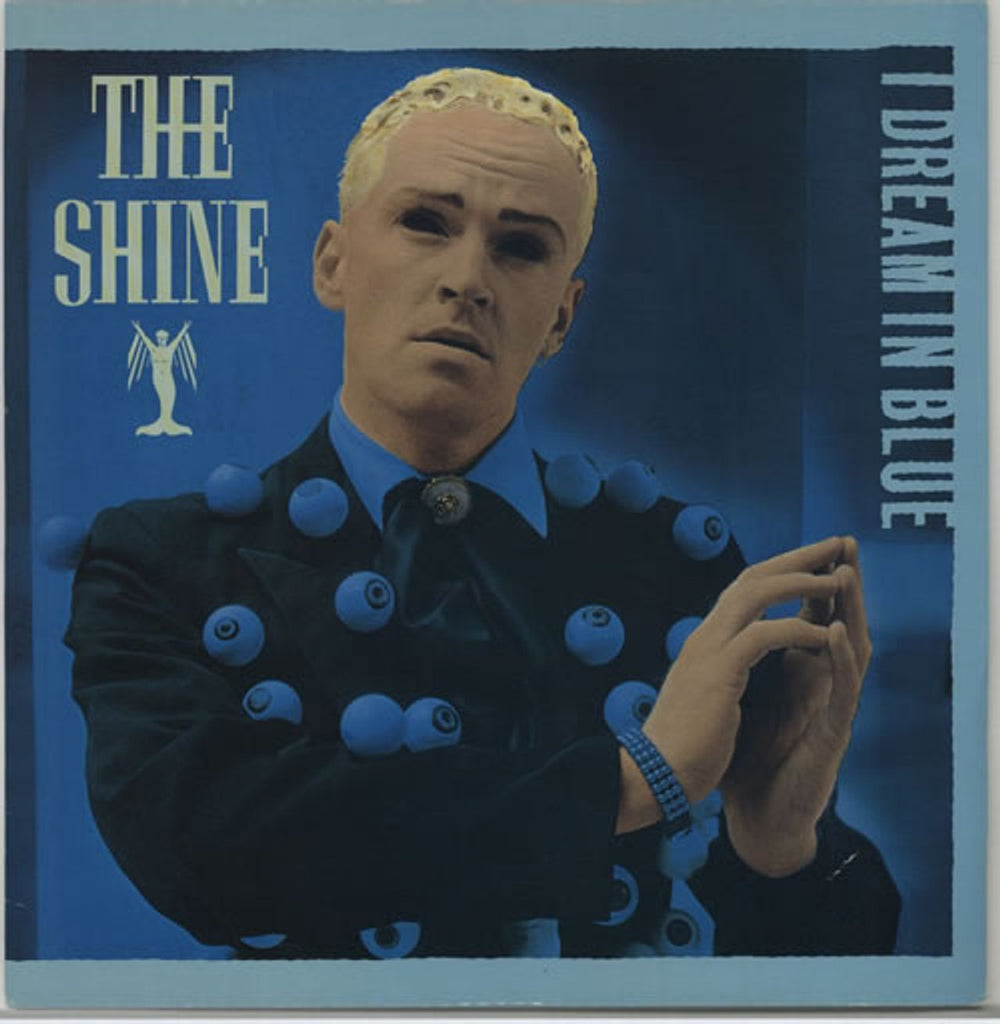 The Shine I Dream In Blue UK 12" vinyl single (12 inch record / Maxi-single) WOKX8