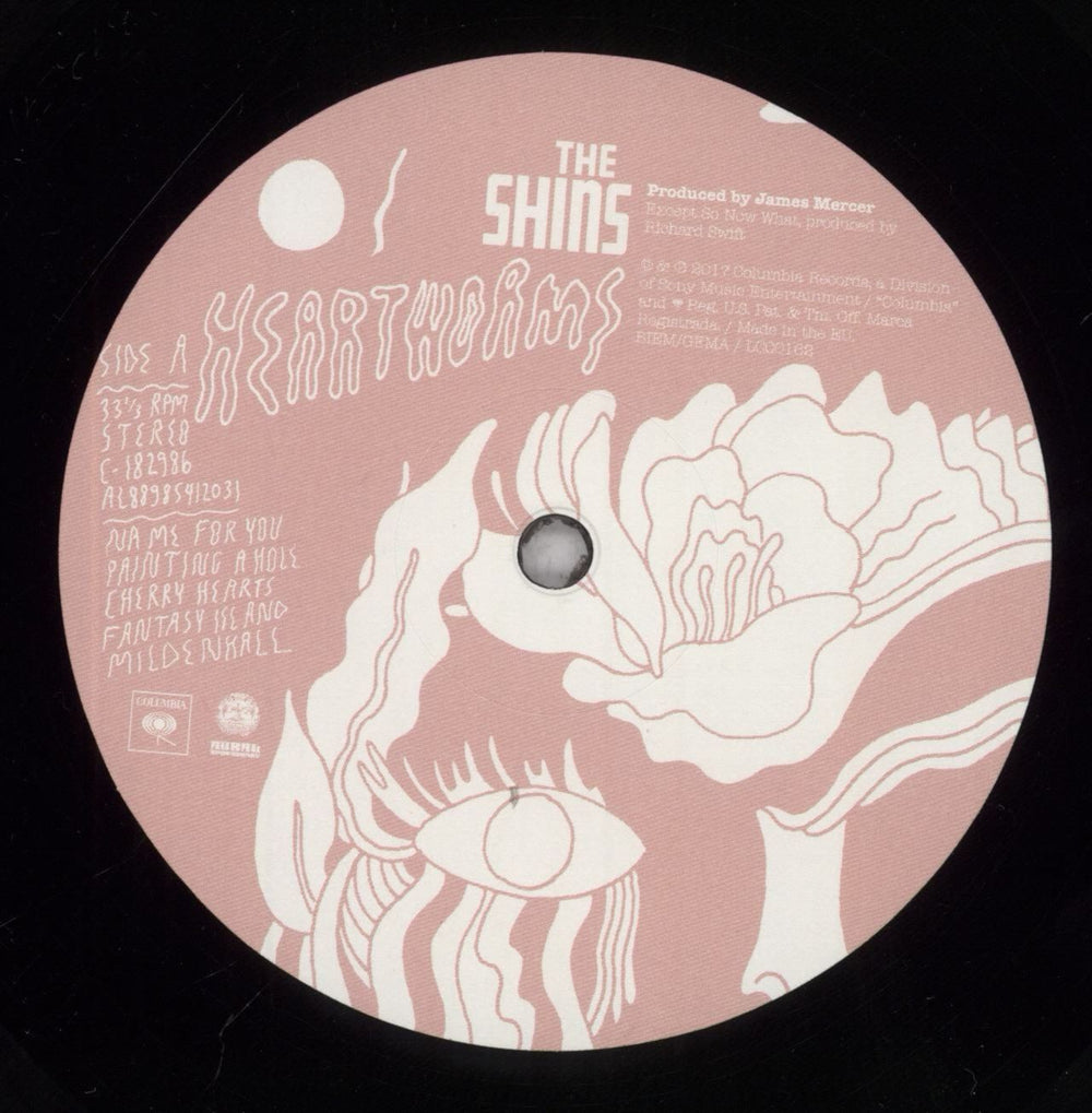 The Shins Heartworms - 180 Gram Vinyl UK vinyl LP album (LP record) TIHLPHE834886