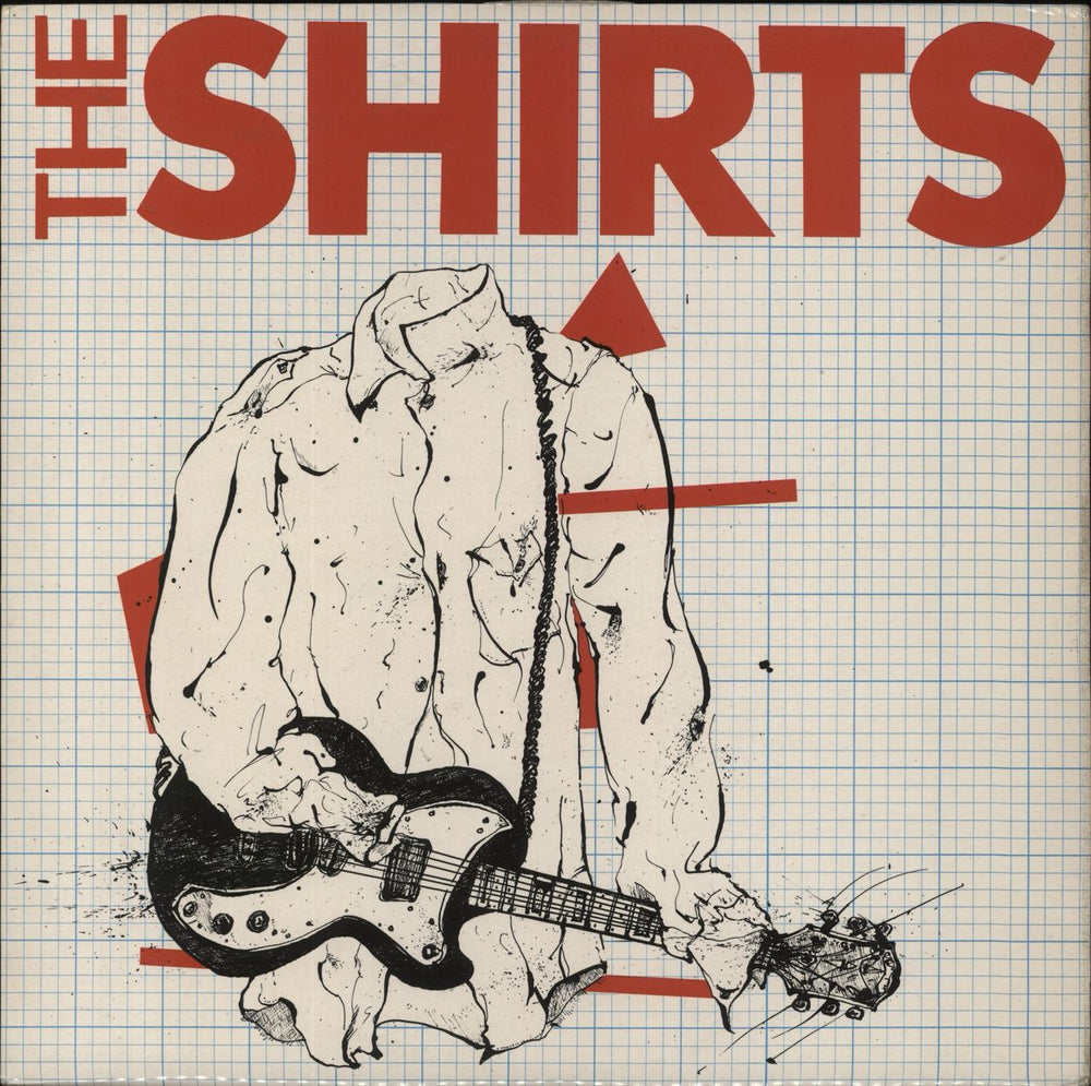 The Shirts The Shirts - Blue Vinyl UK vinyl LP album (LP record) SHSP4089