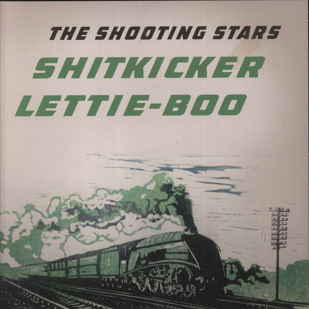 The Shooting Stars Shitkicker - Red Vinyl UK 7" vinyl single (7 inch record / 45) EPRRV2