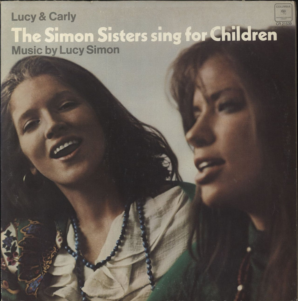 The Simon Sisters The Simon Sisters Sing For Children US vinyl LP album (LP record) CR21539