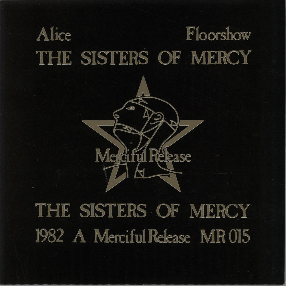 The Sisters Of Mercy Alice - Misprinted p/s UK 7" vinyl single (7 inch record / 45) SOM07AL56011