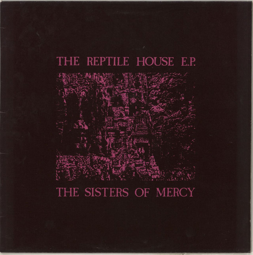 The Sisters Of Mercy The Reptile House EP UK 12" vinyl single (12 inch record / Maxi-single) MR023