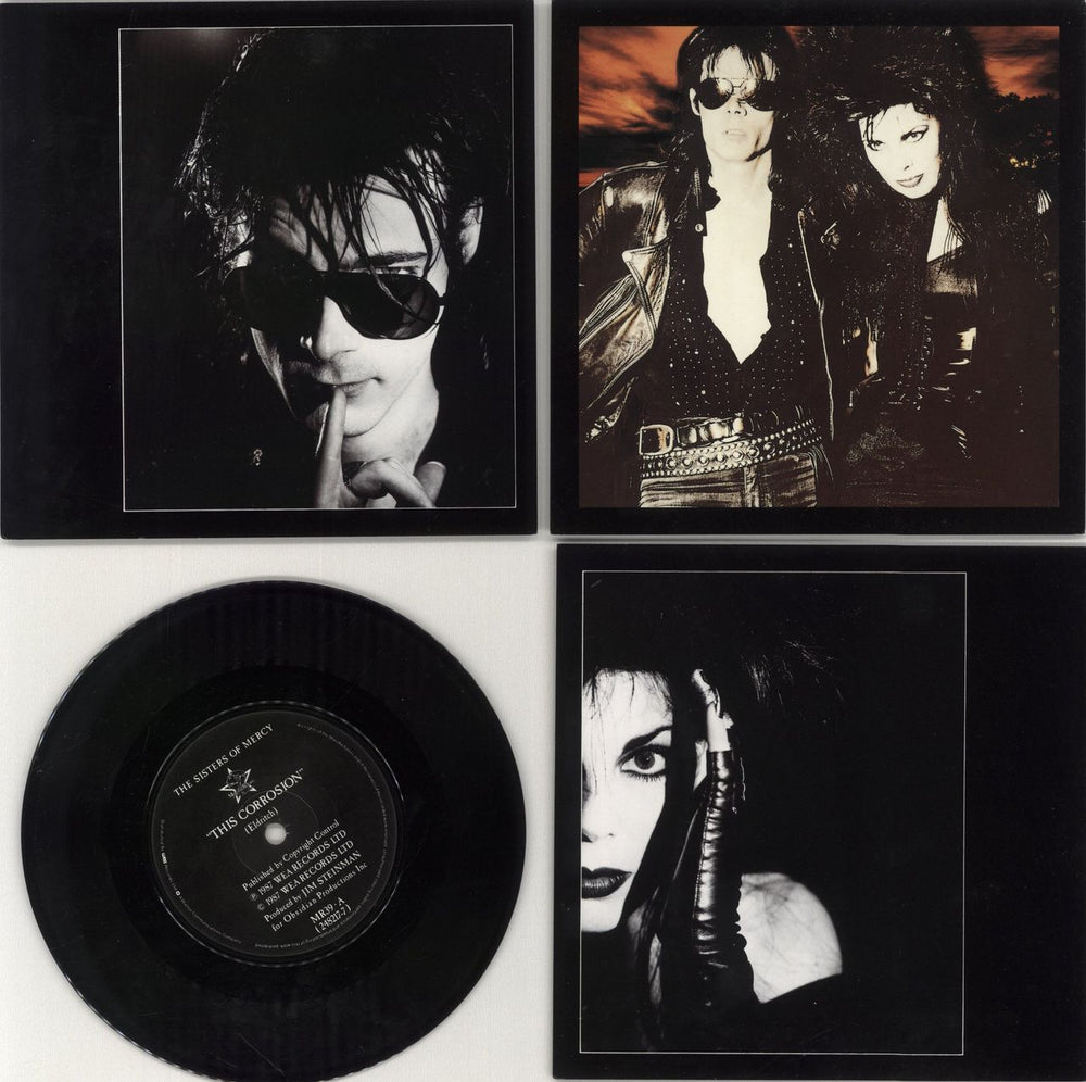 The Sisters Of Mercy This Corrosion UK 7" single box set SOM7XTH03513