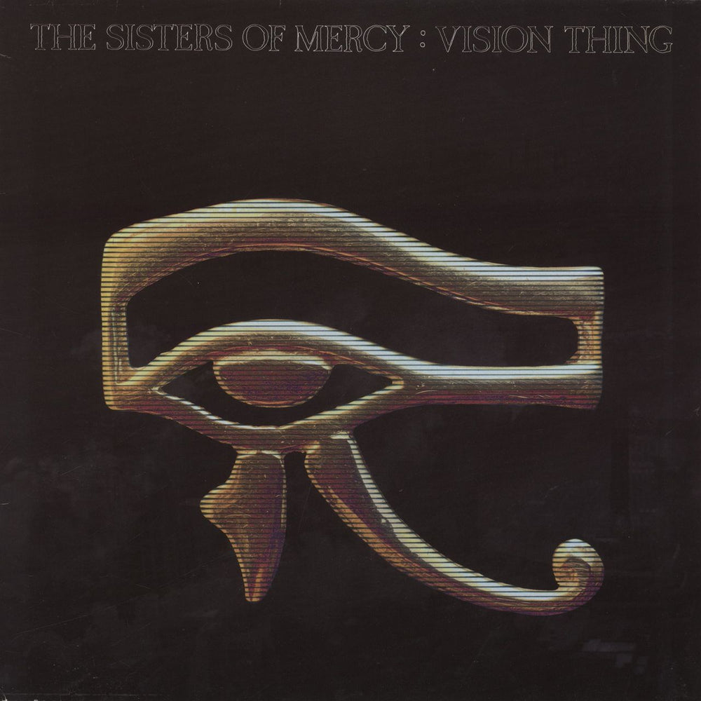 The Sisters Of Mercy Vision Thing - 1st - EX UK vinyl LP album (LP record) MR449L