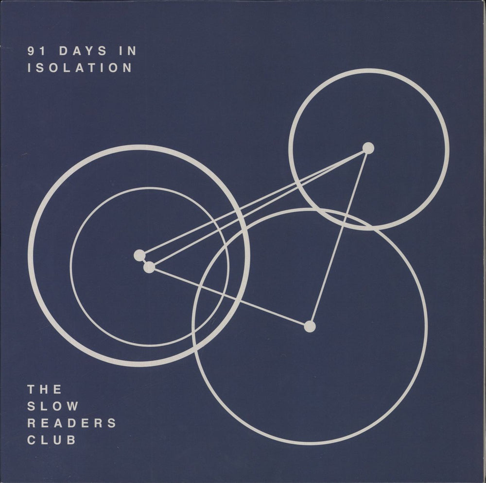 The Slow Readers Club 91 Days In Isolation - Clear Vinyl + Autographed UK vinyl LP album (LP record) SRC001LP