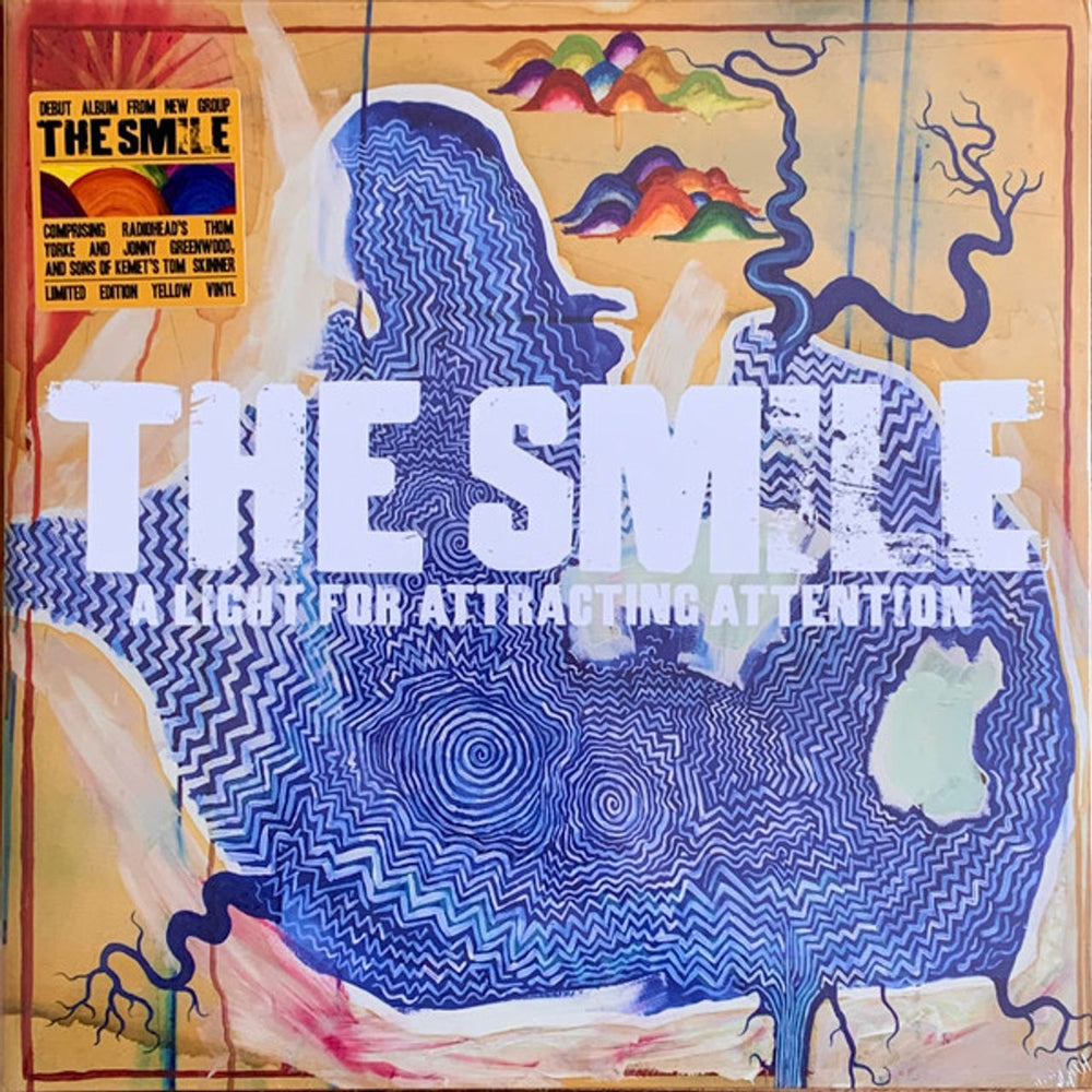 The Smile A Light For Attracting Attention - Yellow Vinyl - Sealed UK 2-LP vinyl record set (Double LP Album) XL1196LPE