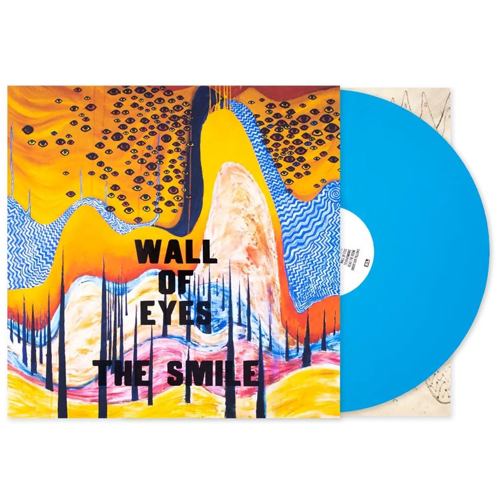 The Smile Wall Of Eyes - Sky Blue Vinyl - Sealed UK vinyl LP album (LP record) XL1394LPE