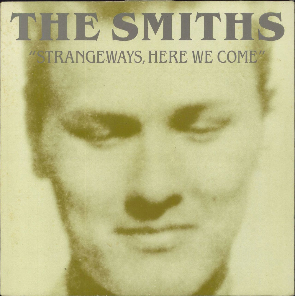 The Smiths Strangeways, Here We Come - VG Sleeve UK vinyl LP album (LP record) ROUGH106