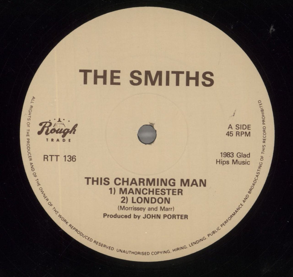 The Smiths This Charming Man - Version 2 - EX UK 12" vinyl single (12 inch record / Maxi-single) SMI12TH254751