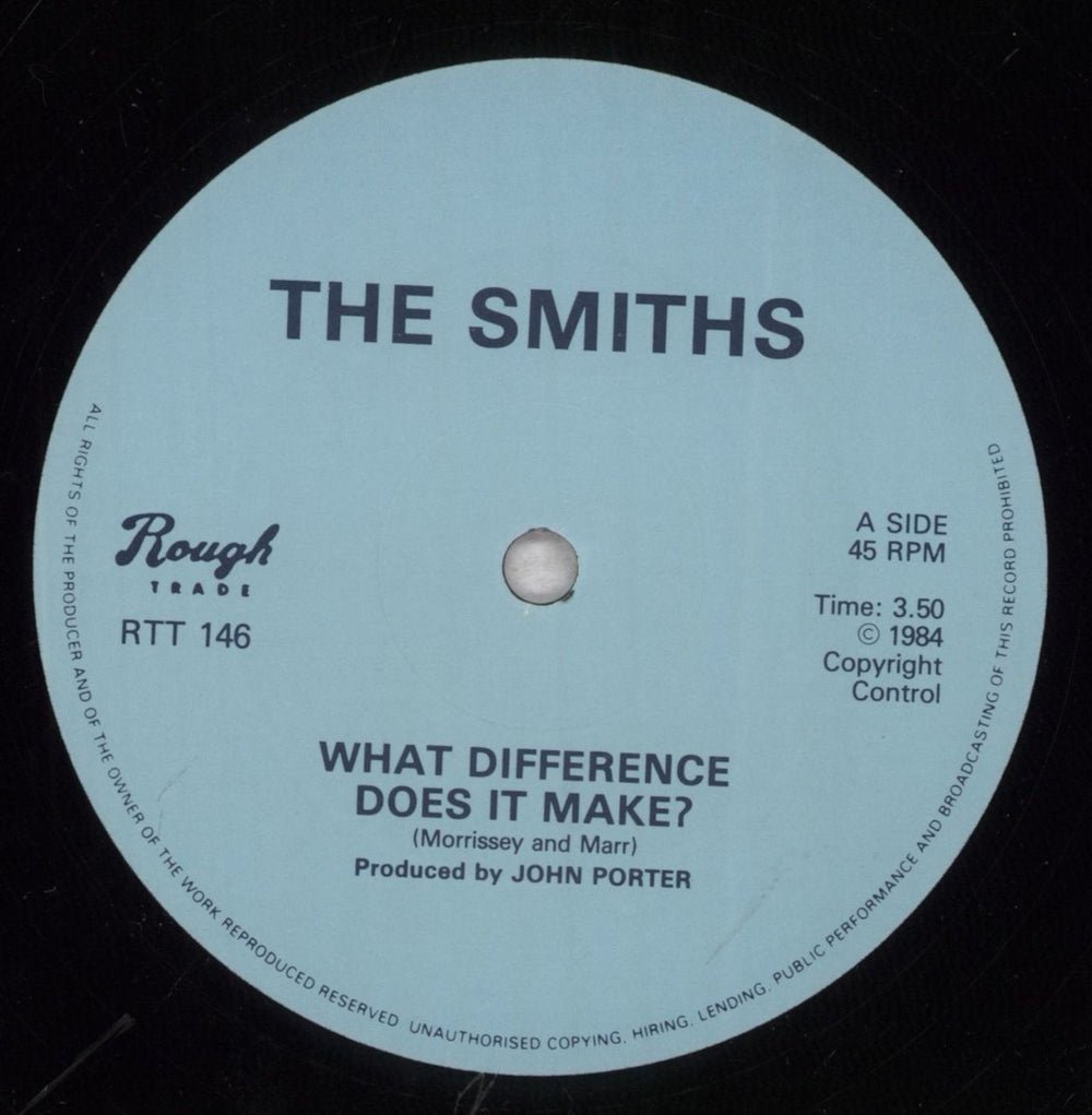 The Smiths What Difference Does It Make? - Stamp Sleeve [no logo] - VG UK 12" vinyl single (12 inch record / Maxi-single) SMI12WH841677