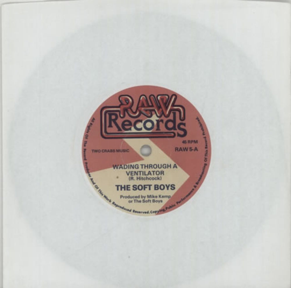 The Soft Boys Give It To The Soft Boys EP UK 7" vinyl single (7 inch record / 45) RAW5