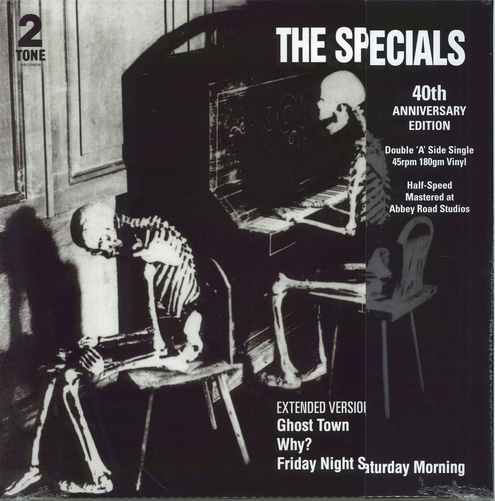 The Specials Ghost Town - 40th Anniversary Edition - Half Speed Mastered - Sealed UK 12" vinyl single (12 inch record / Maxi-single) CHSTTH1217