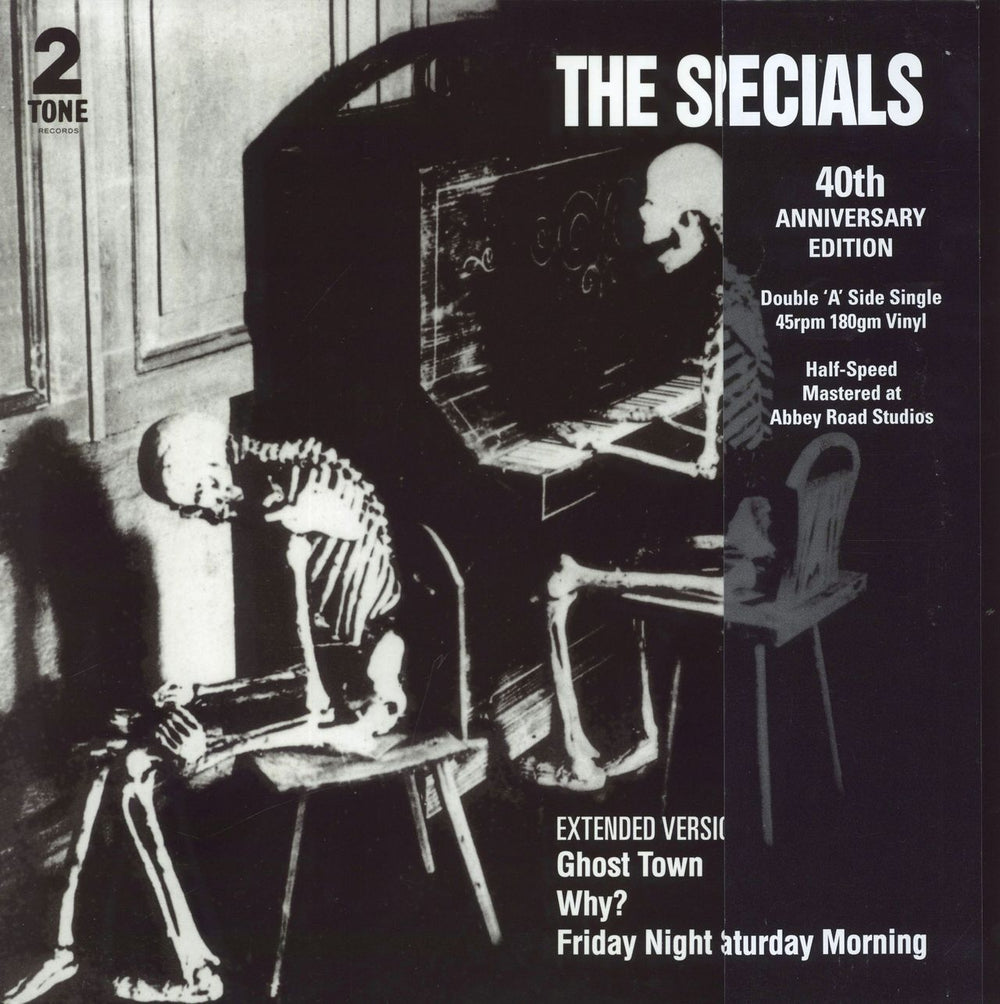 The Specials Ghost Town - 40th Anniversary Edition - Half Speed Mastered UK 12" vinyl single (12 inch record / Maxi-single) CHSTTH1217