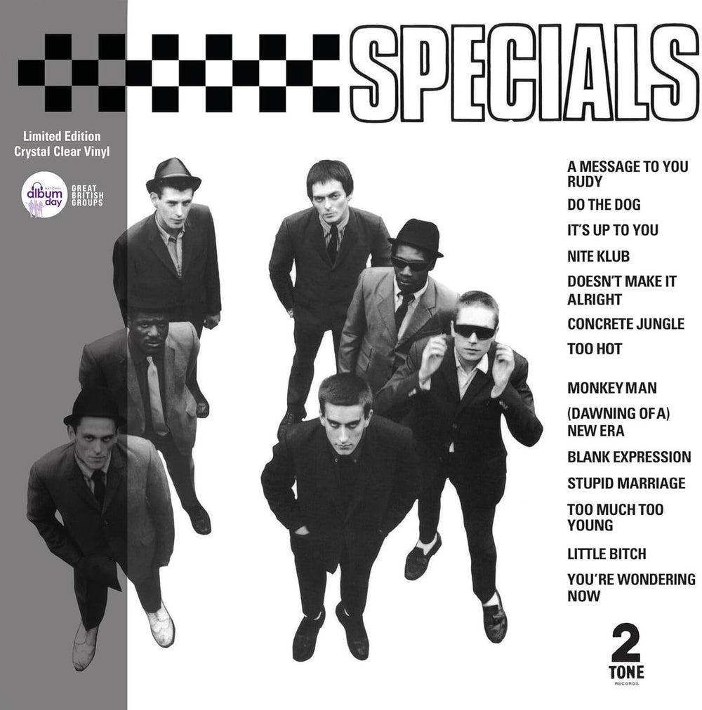 The Specials The Specials - Crystal Clear Vinyl - Sealed (National Album Day 2024) UK vinyl LP album (LP record) CDLTTC5001