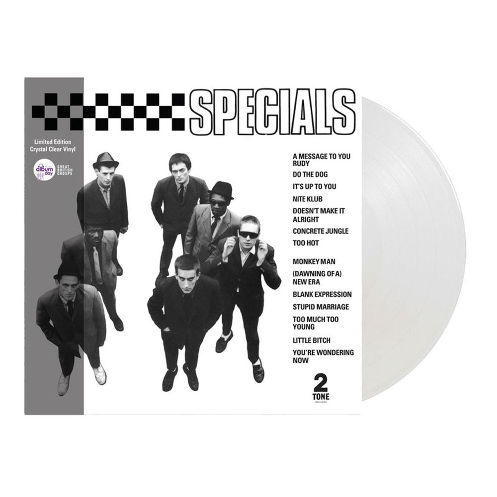 The Specials The Specials - Crystal Clear Vinyl - Sealed (National Album Day 2024) UK vinyl LP album (LP record) SPELPTH848903