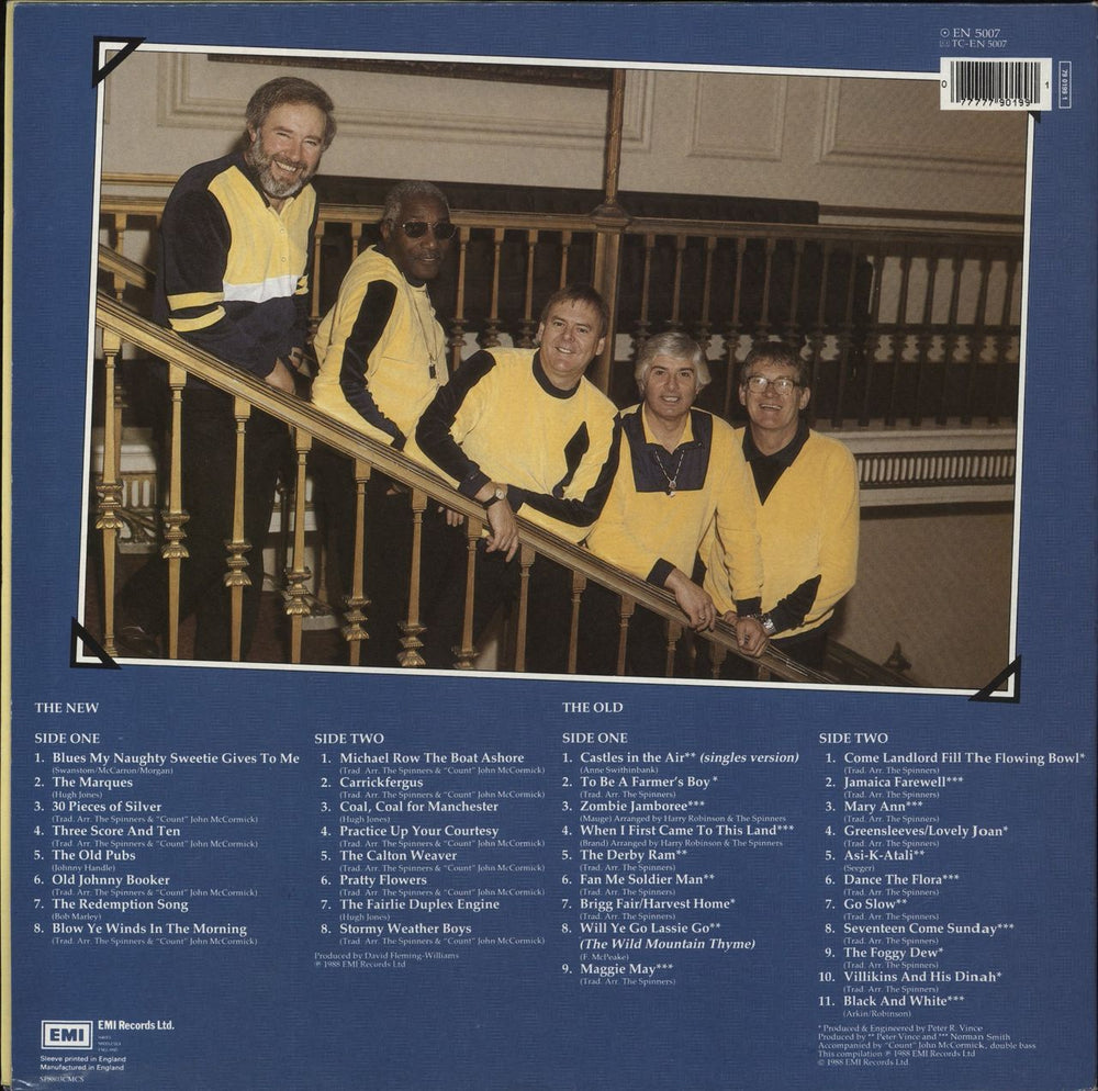 The Spinners Final Fling - Autographed UK 2-LP vinyl record set (Double LP Album) 077777901991