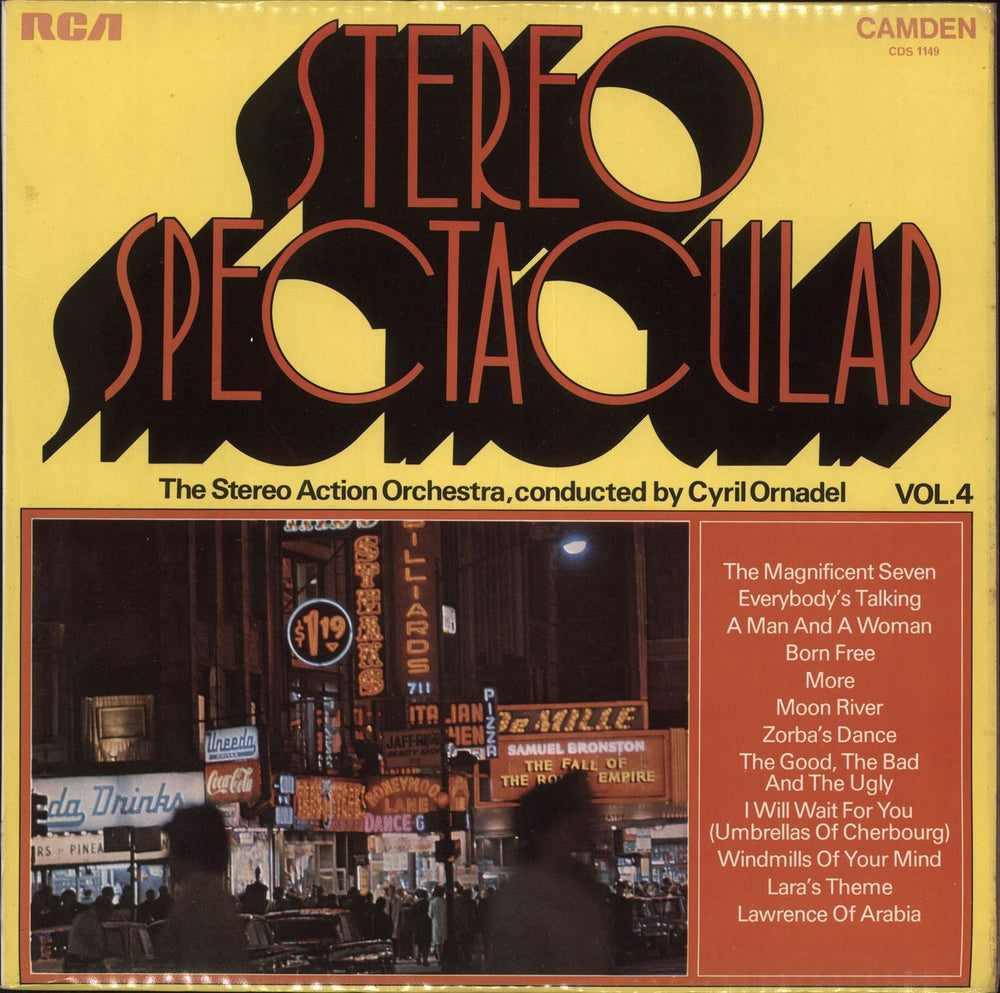 The Stereo Action Orchestra Stereo Spectacular Volume 4 UK vinyl LP album (LP record) CDS1149