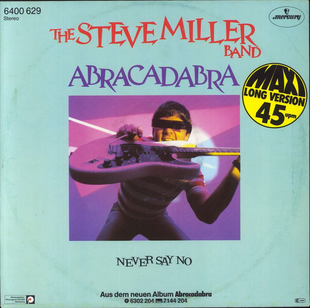 The Steve Miller Band Abracadabra German 12" vinyl single (12 inch record / Maxi-single) 6400629